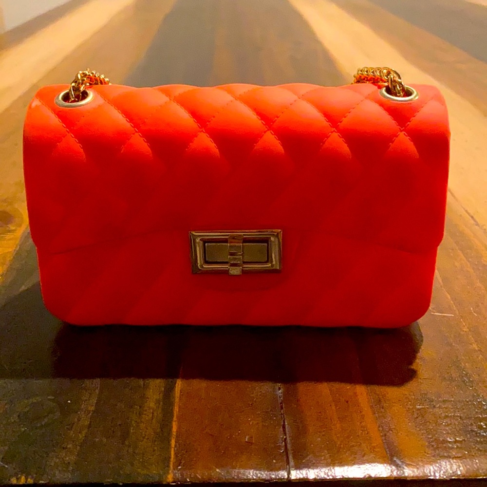 Crossbody bag, light pink - Picture 2 of 3